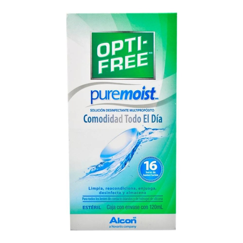 SOLUCIÓN OPTIFREE PARA LENTE DE CONTACTO