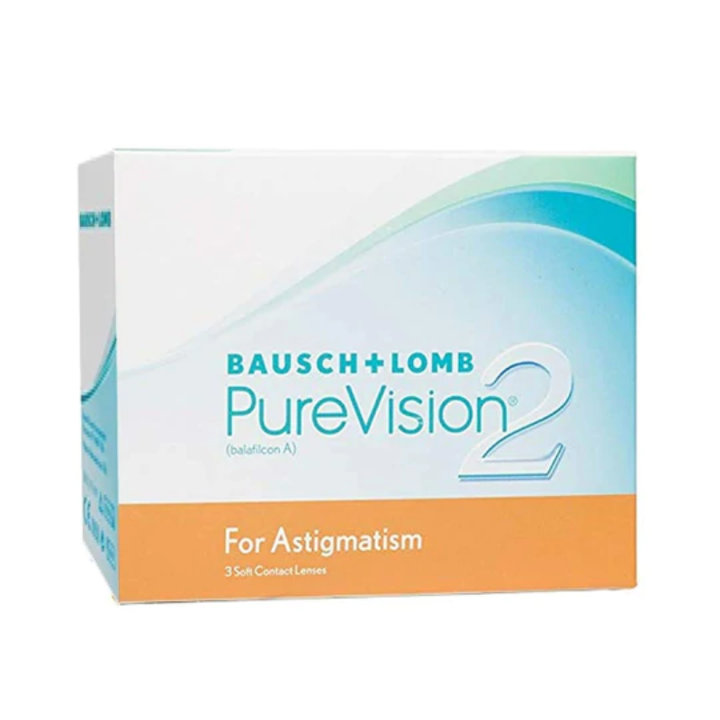 LENTES DE CONTACTO PURE VISION 2 TORICO USO CONTINUO PARA ASTIGMATISMO