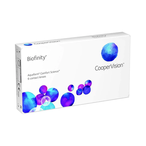 LENTES DE CONTACTO BIOFINITY ESFERICO USO CONTINUO PARA MIOPÍA E HIPERMETROPÍA
