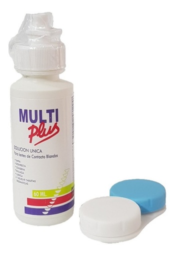 SOLUCIÓN MULTIPLUS PARA LENTE DE CONTACTO